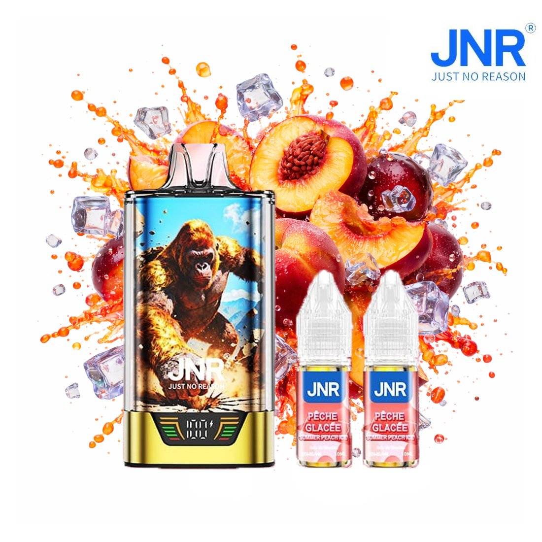 Puff Gorilla X JNR Pêche Glacée 20mg 43K