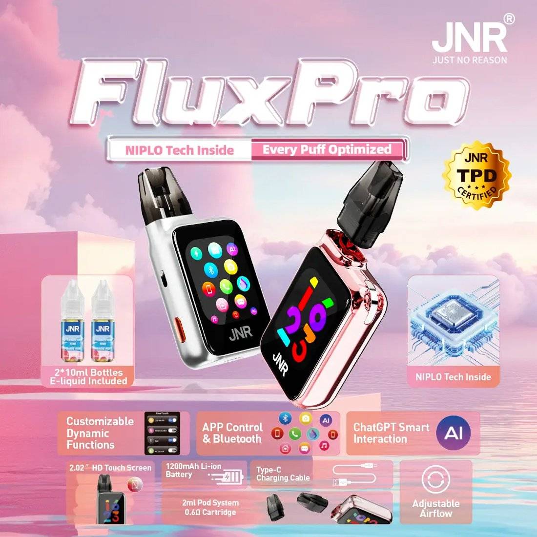Puff JNR Flux Pro 32K – Watermelon Ice
