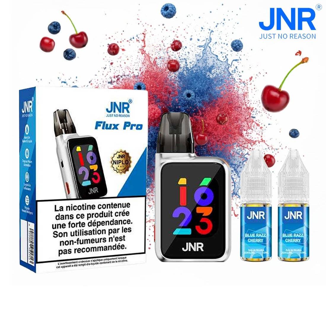 PUFF JNR FLUX PRO BLUE RAZZ CHERRY 20MG 32000 PUFFS 