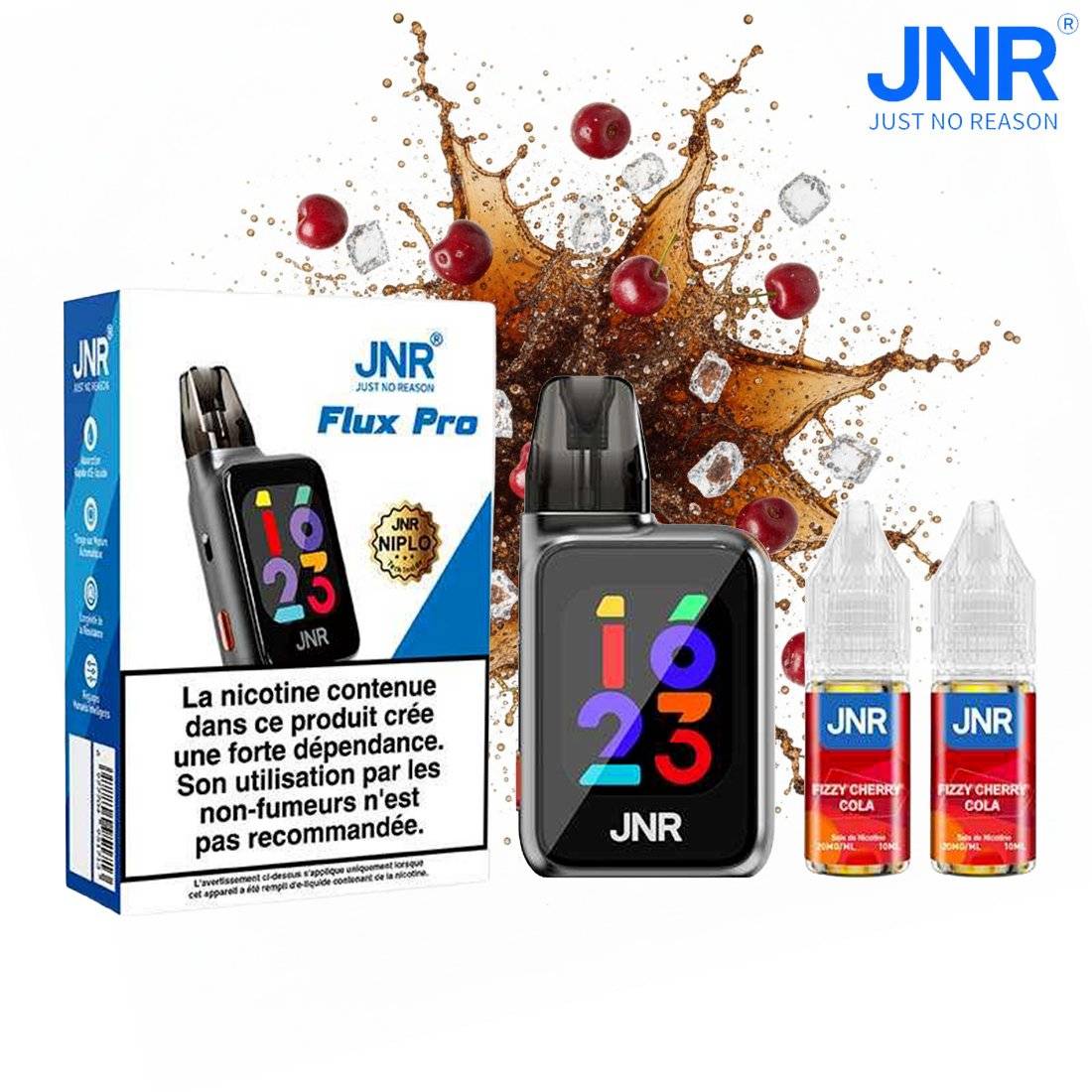 Puff JNR Flux Pro 32K  Fizzy Cherry Cola - Disponible sur S Factory !
