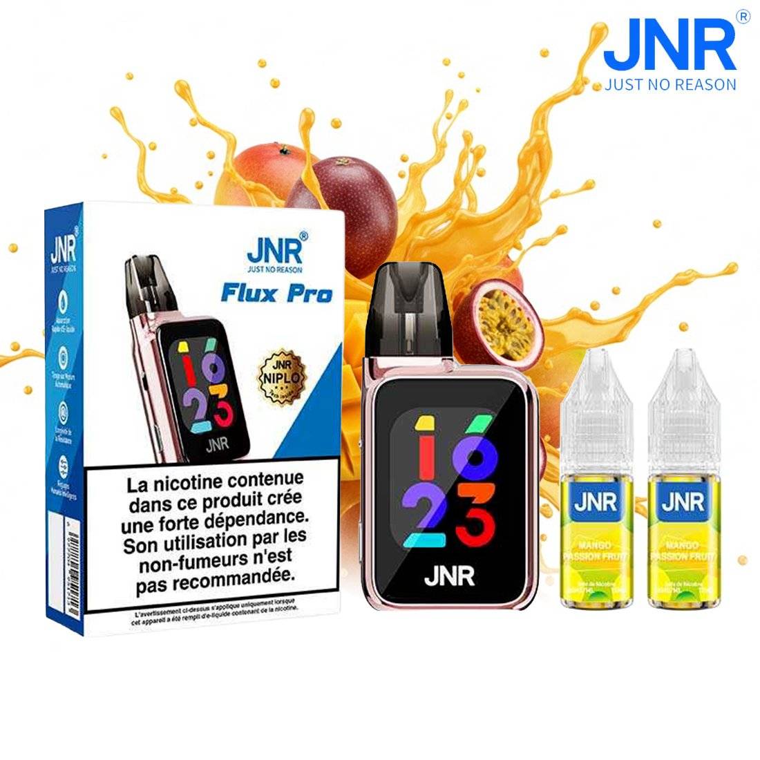 PUFF JNR FLUX PRO MANGO PASSION FRUIT 20MG 32000 PUFFS 