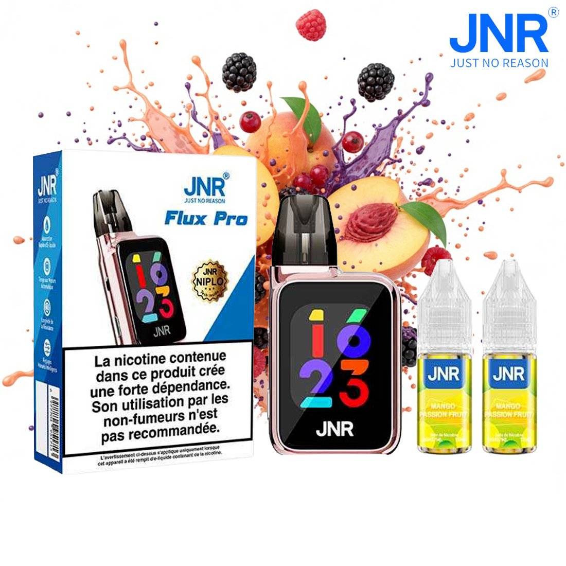 PUFF JNR FLUX PRO PEACH BERRY 20MG 32000 PUFFS 