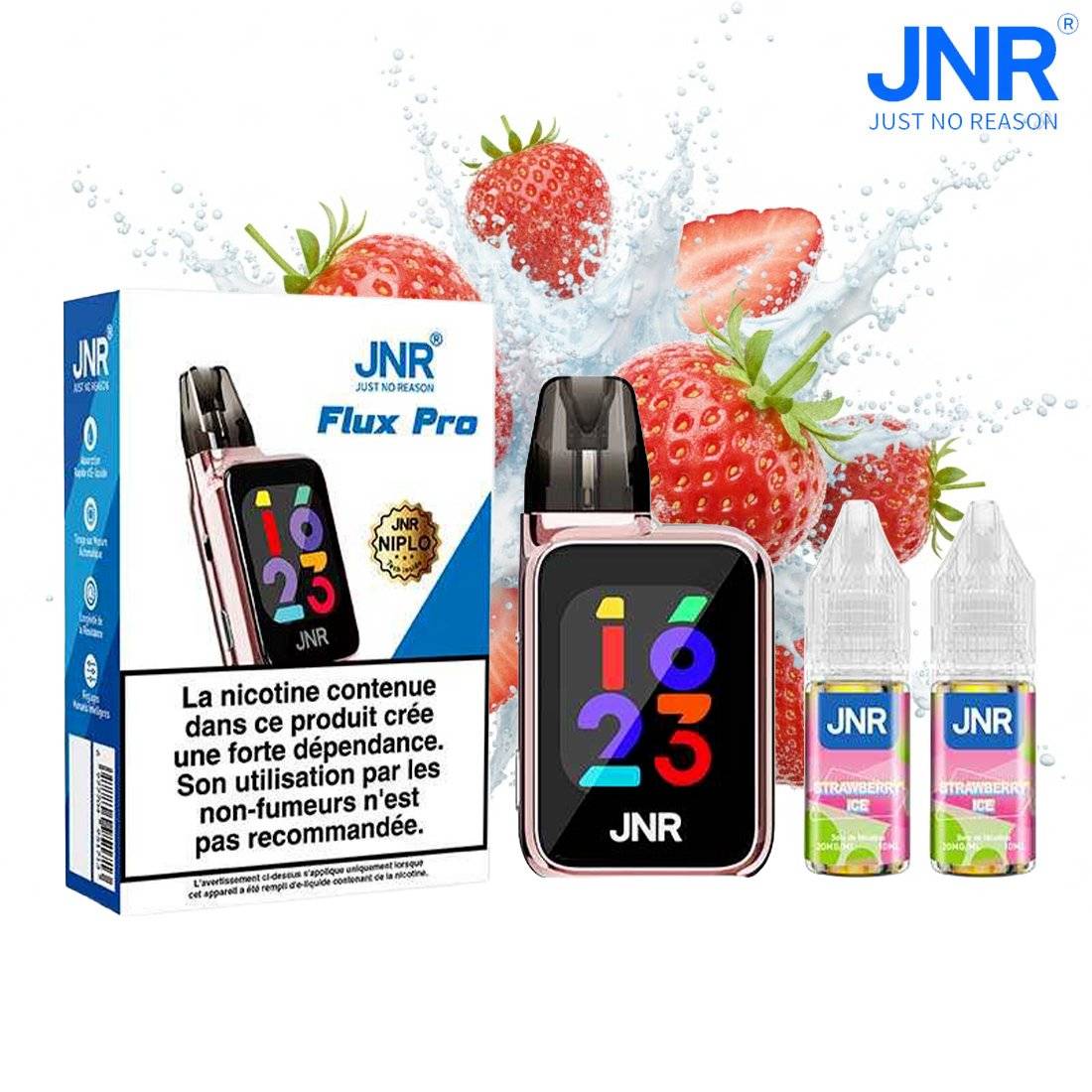PUFF JNR FLUX PRO STRAWBERRY ICE 20MG 32000 PUFFS 
