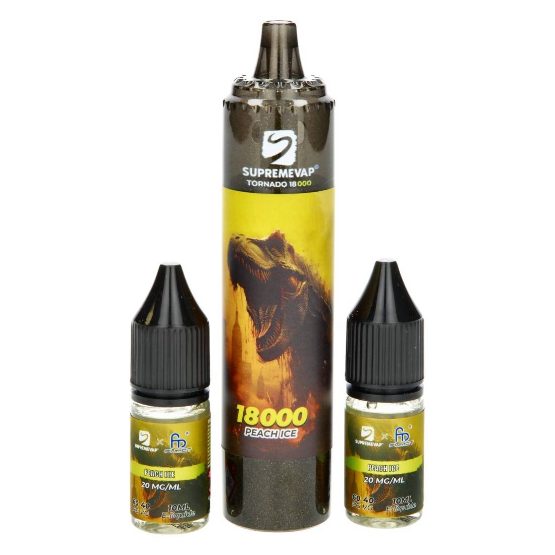 PUFF SUPREMVAP TORNADO PECHE ICE 18000 PUFFS - Disponible sur S Factory !
