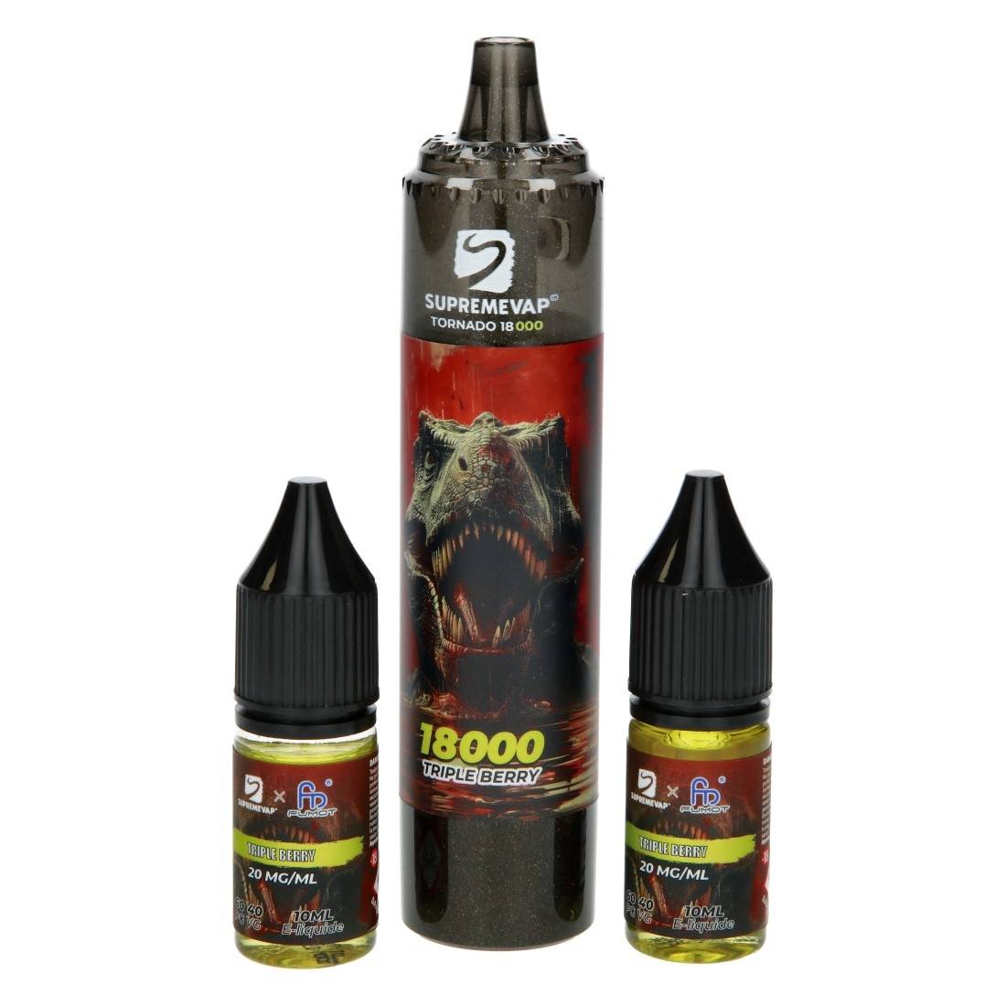 PUFF SUPREMVAP TORNADO TRIPLE BERRY 18000 PUFFS