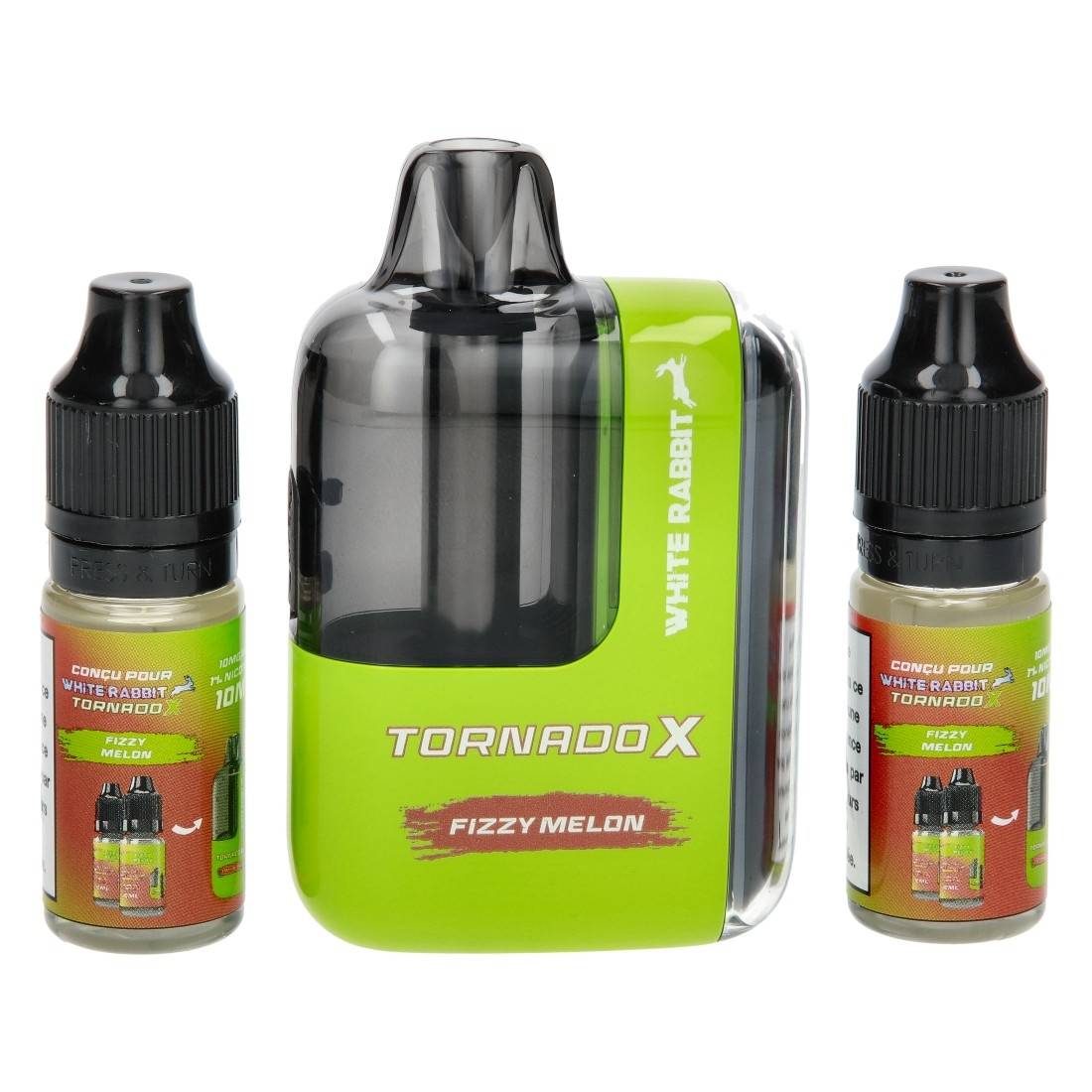 PUFF WHITE RABBIT TORNADO X FIZZY MELON 25 000 PUFFS