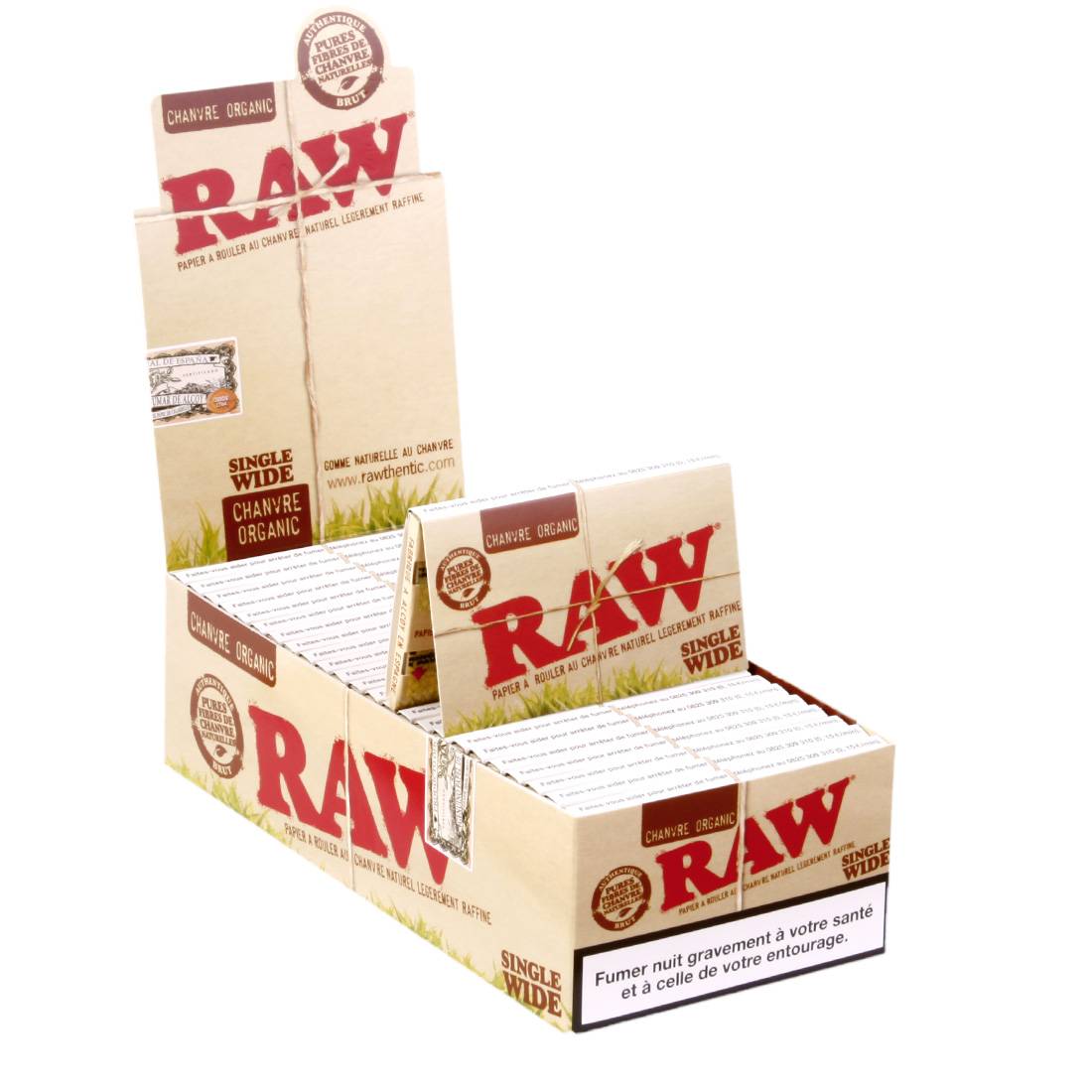 .RAW ORGANIC REGULAR X25