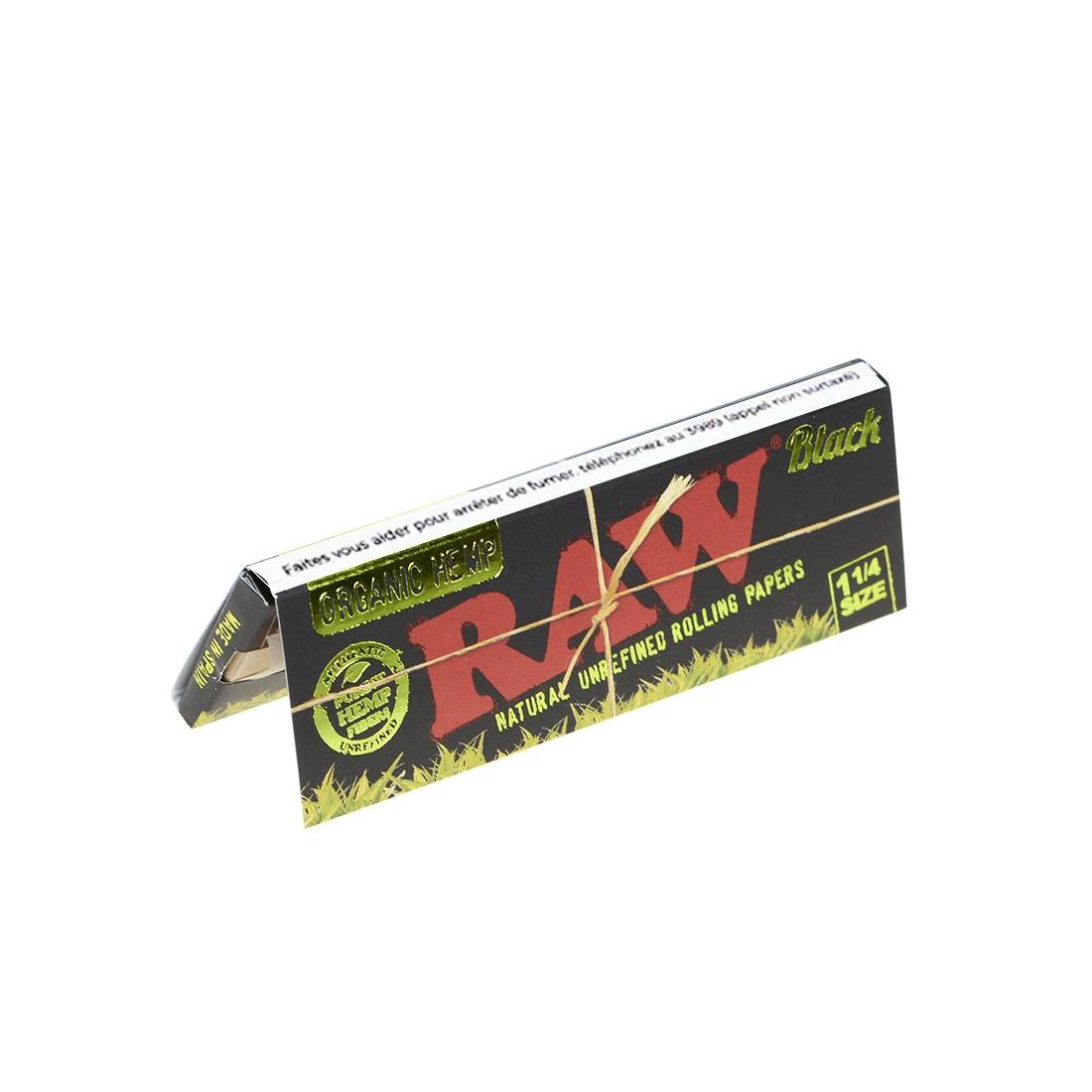 RAW BLACK ORGANIC 1/4 X24