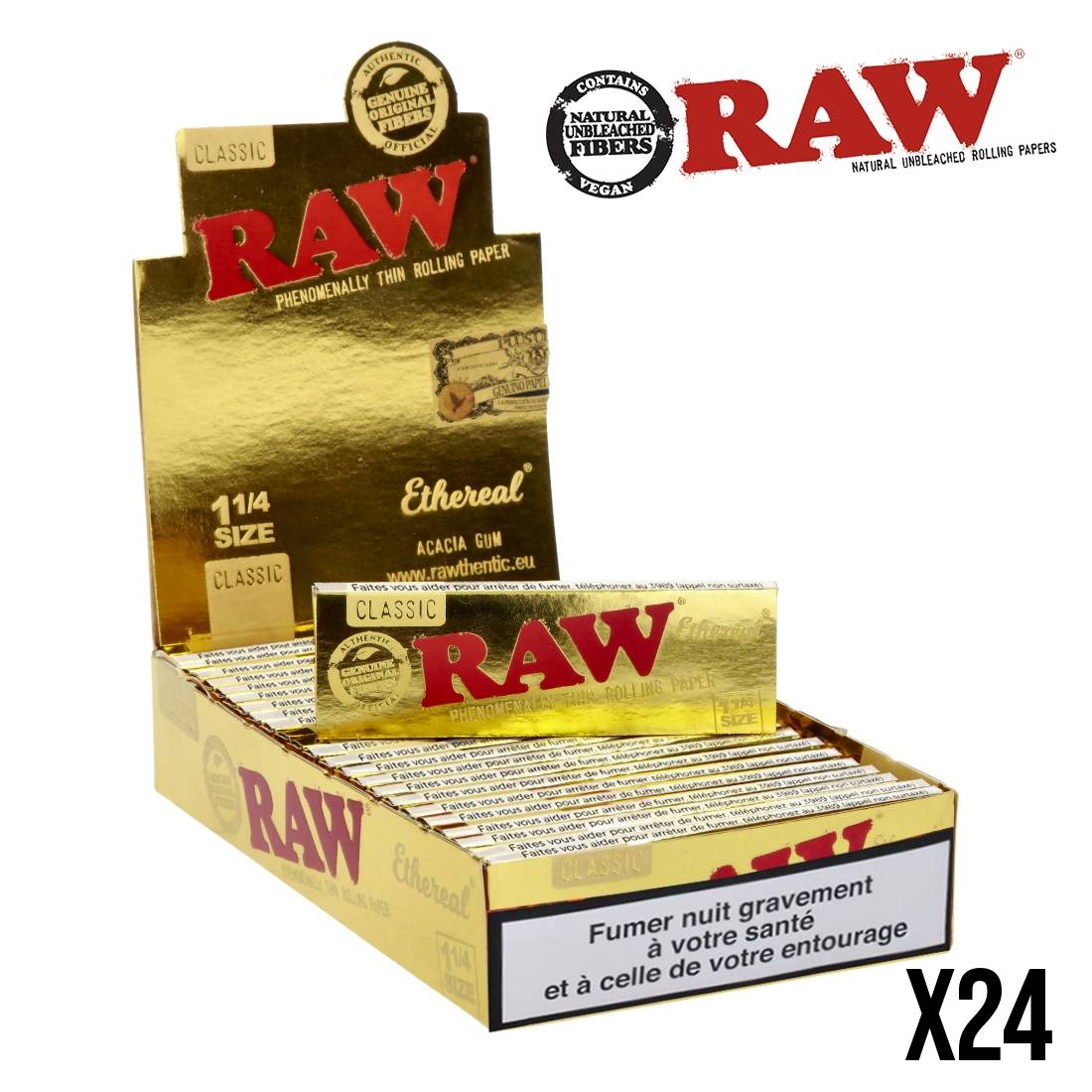 RAW ETHEREAL UN QUART SIMPLE PAR 24
