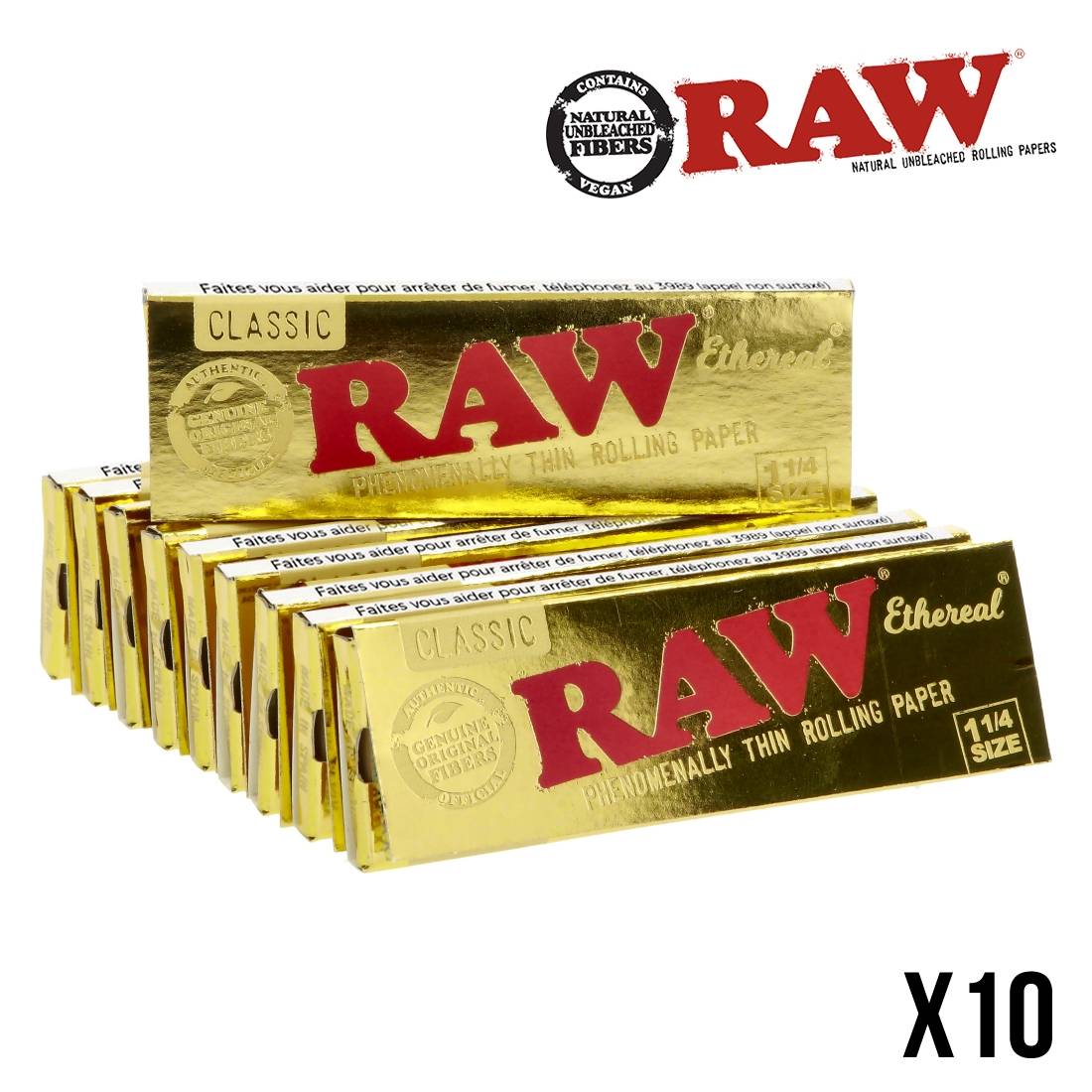 RAW ETHEREAL UN QUART SIMPLE PAR 10