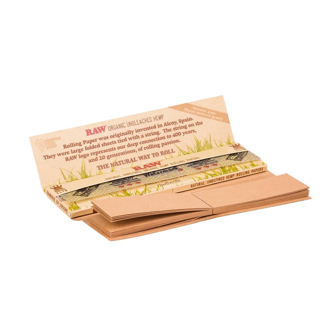 RAW ORGANIC SLIM + TIPS PAR 24