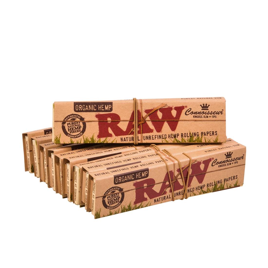 RAW ORGANIC SLIM + TIPS PAR 24