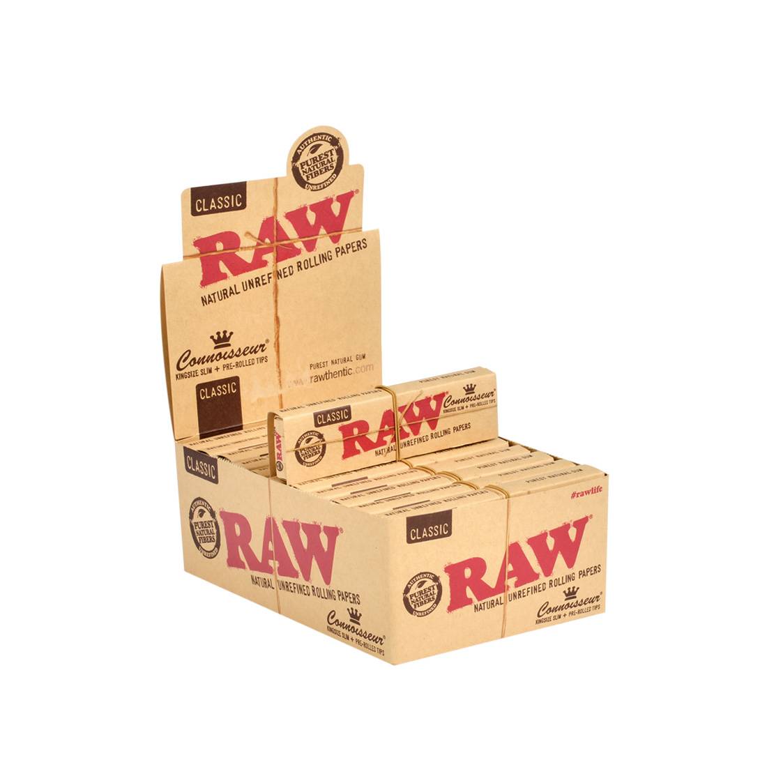 RAW SLIM + TIPS PREROULES PAR 24