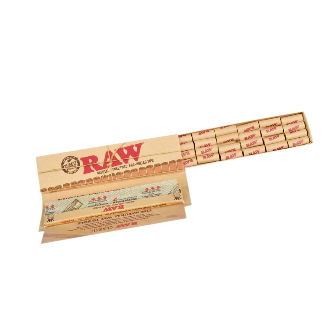 RAW SLIM + TIPS PREROULES PAR 10