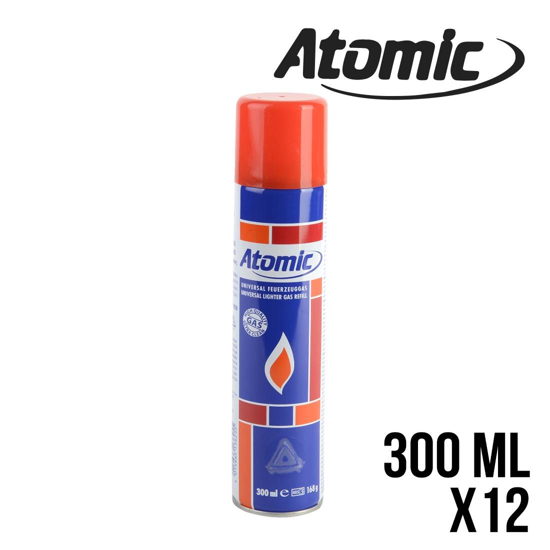 RECHARGE GAZ ATOMIC 300ML X12