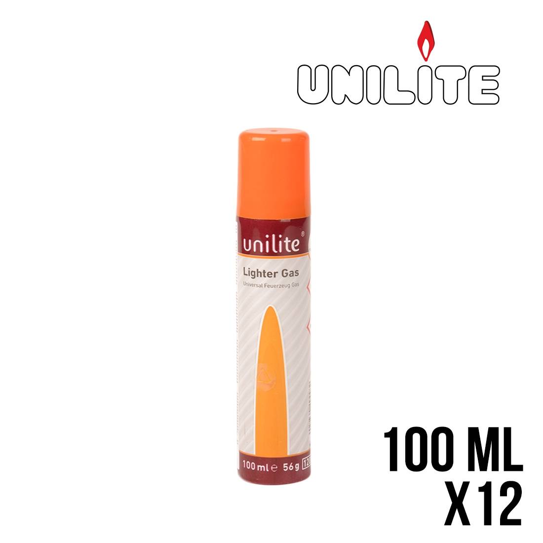 RECHARGE GAZ BRIQUETS UNILITE 100ML X12