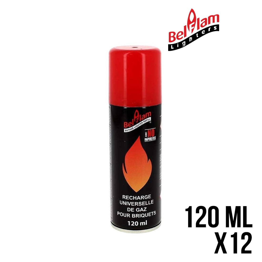 RECHARGE GAZ BELFLAM 120ML X12