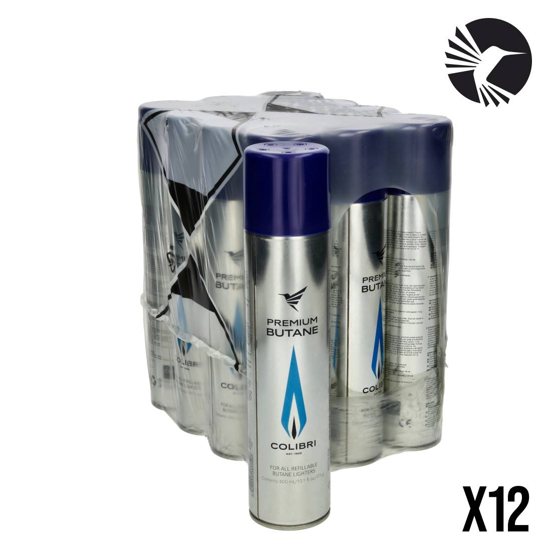 RECHARGE GAZ COLIBRI 300ML X12
