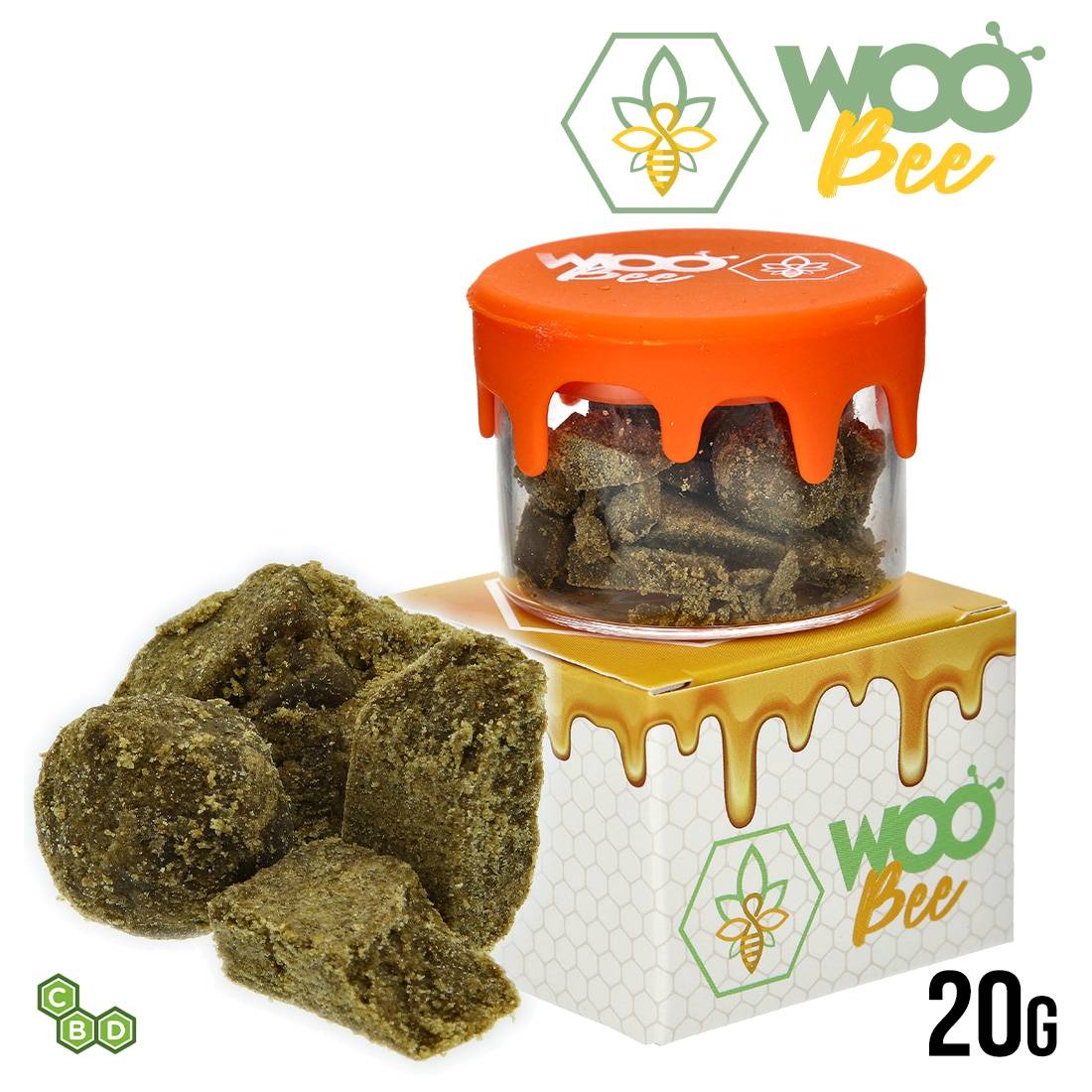 RESINE CBD WOOBEE BUBBLE 20G