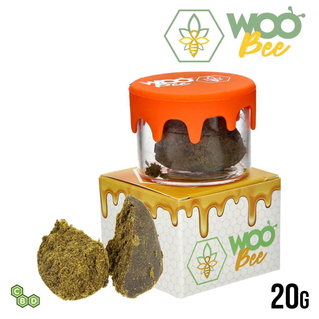 RESINE CBD WOOBEE OLIVE 10 20G