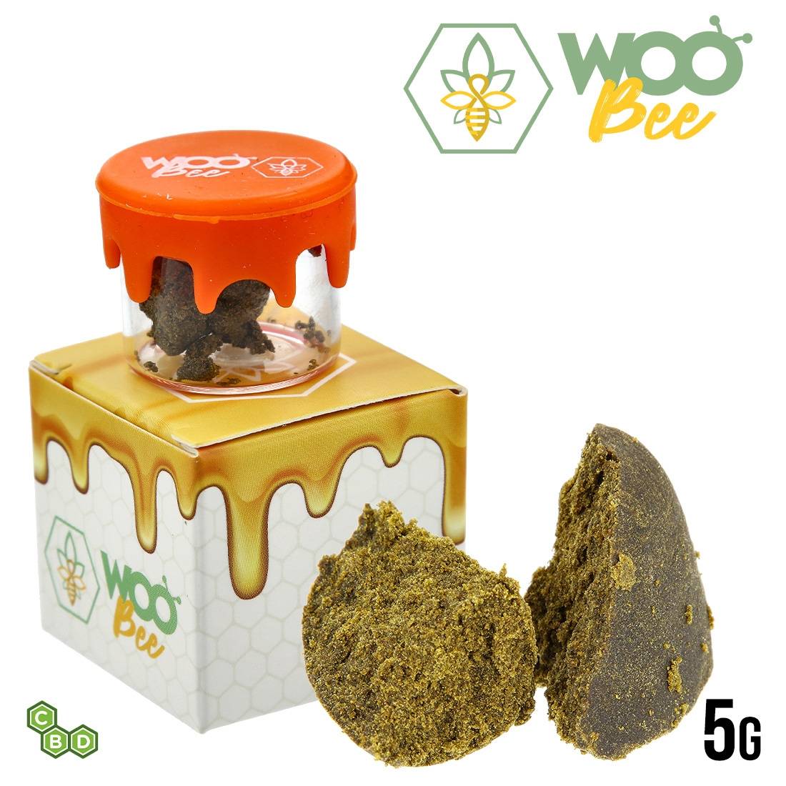 RESINE CBD WOOBEE OLIVE 10 5G