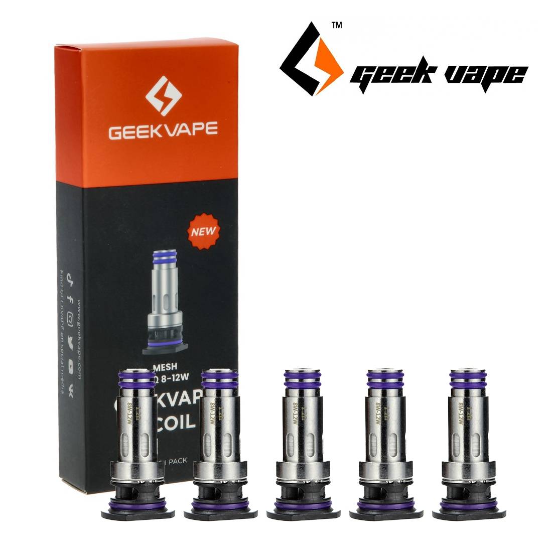 RESISTANCE GEEKVAPE J COIL PAR 5