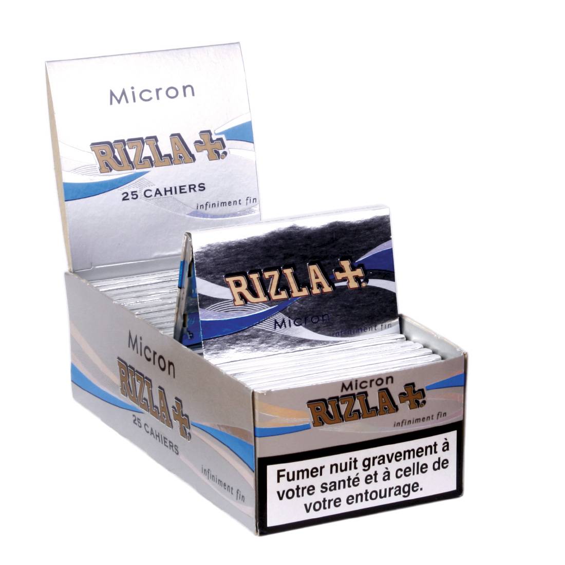 Papier a rouler Rizla micron rizla croix format regular achat vente,  Feuilles petit format