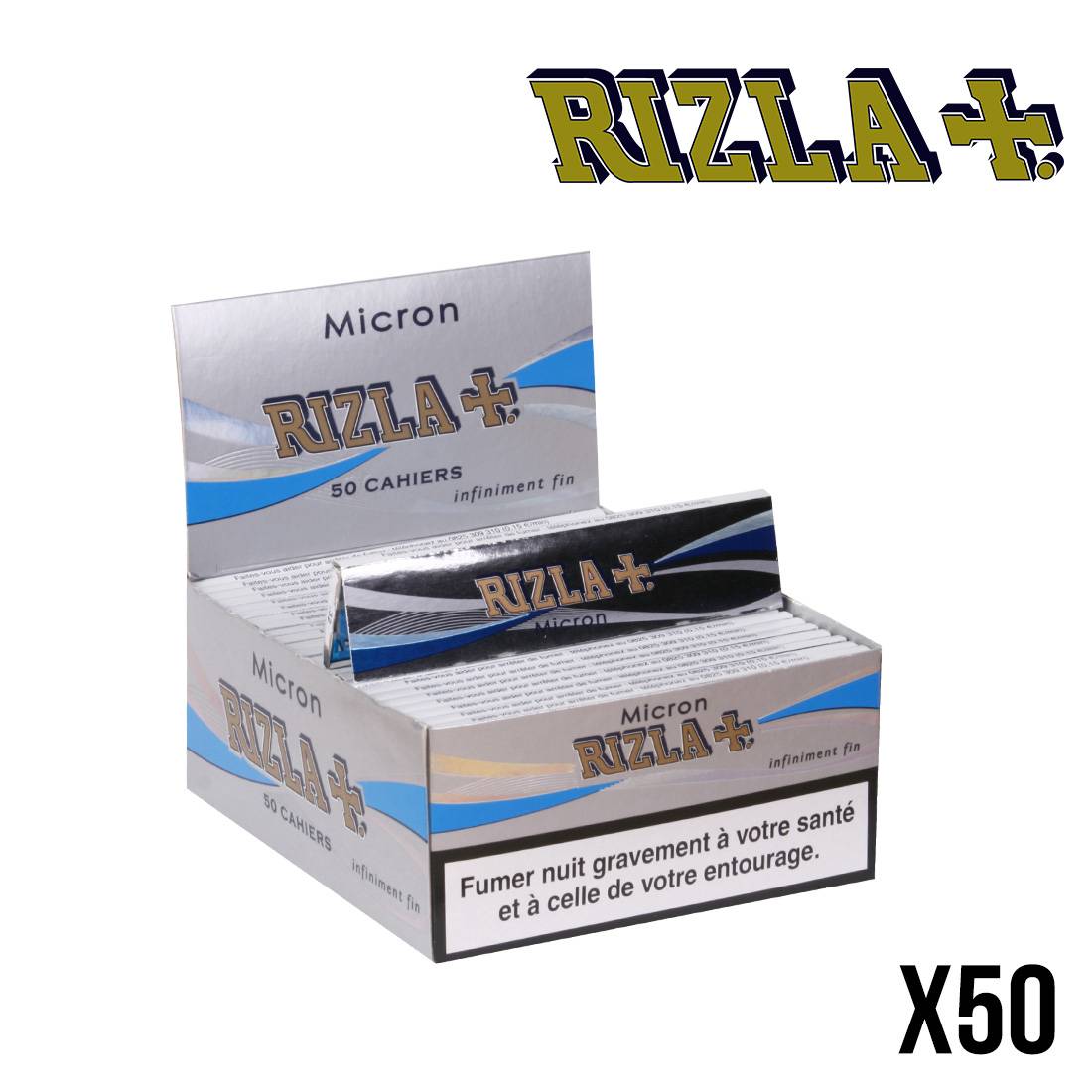 RIZLA MICRON SLIM X50