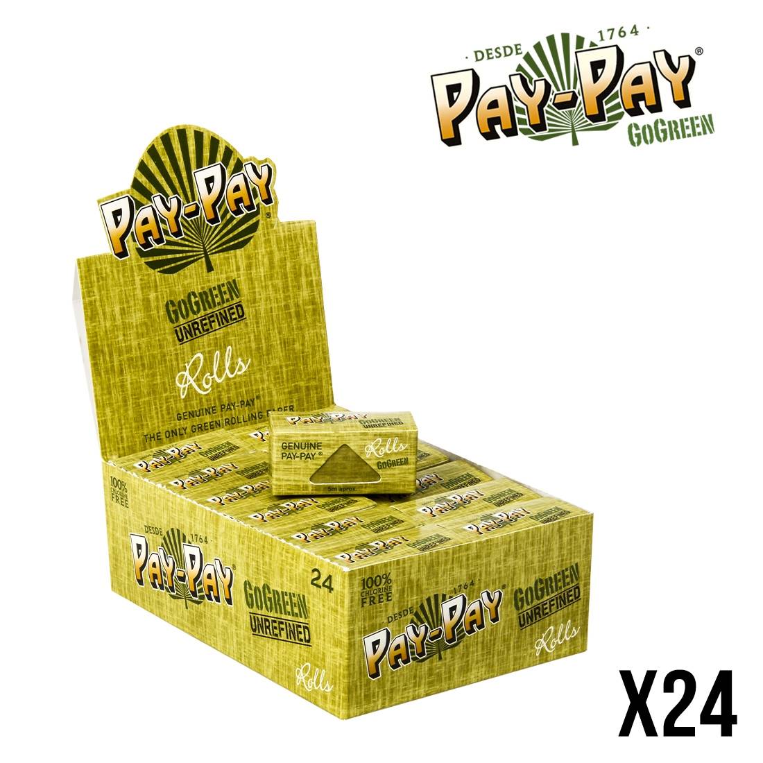 ROLL PAY PAY GO GREEN X24