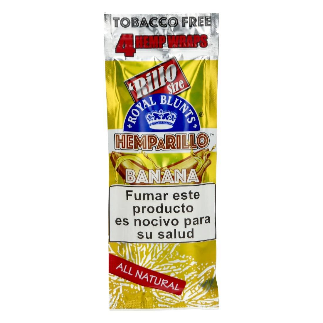ROYAL BLUNTS HEMPARILLO BANANA PAR 4
