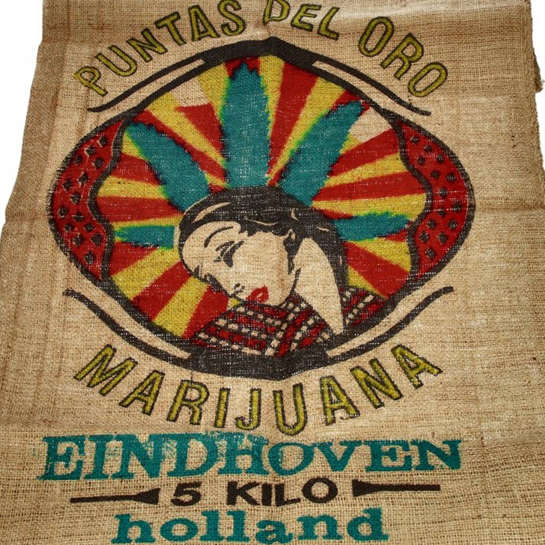 Sac en jute Eindhoven Puntas del Oro