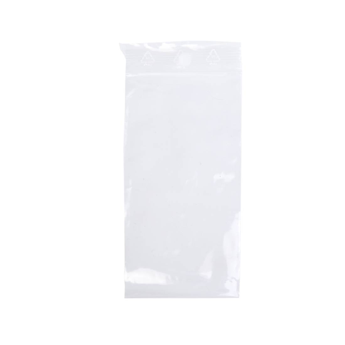 SACHET ZIP 50 MICRONS 6x12 CM