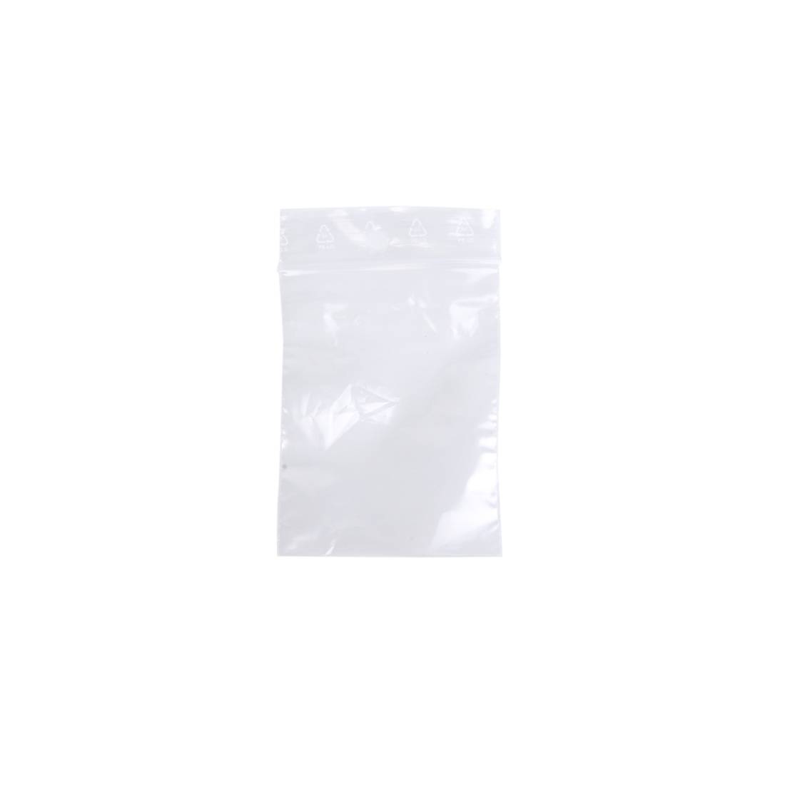 SACHET ZIP 50 MICRONS 6x8 CM
