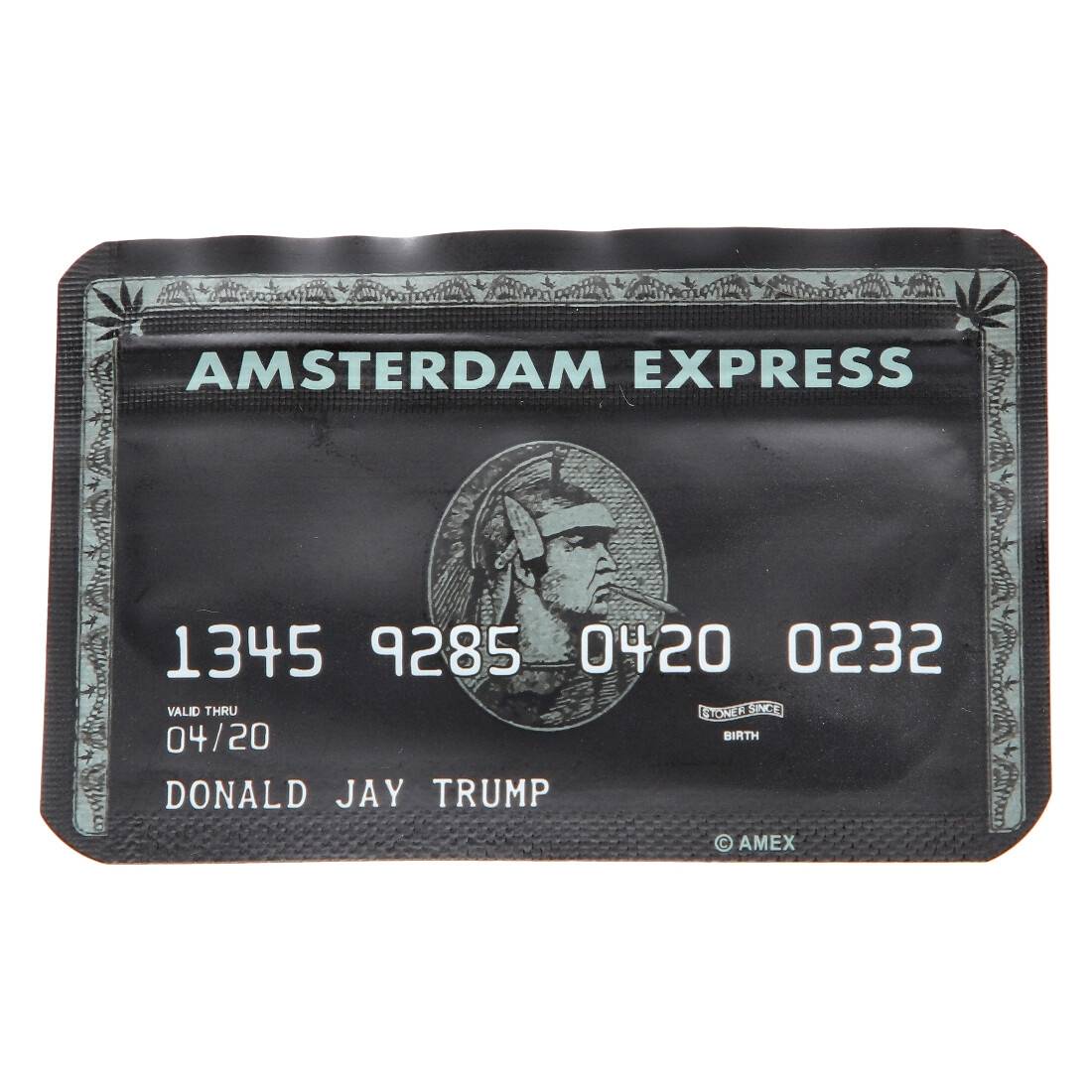 SACHET ZIP AMSTERDAM EXPRESS 8.5X5.5CM