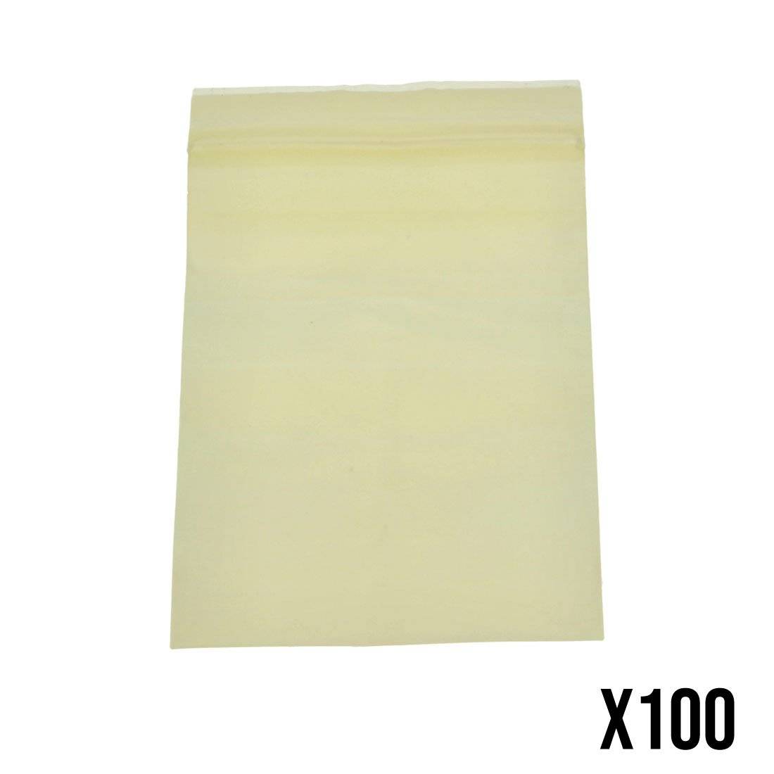 SACHET ZIP BIODEGRADABLE 50 MICRONS 10 X 7 CM PAR 100