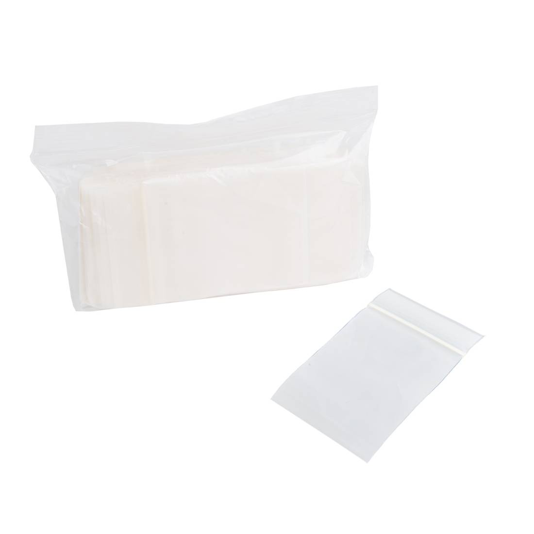 SACHET ZIP BIODEGRADABLE 65 X 55MM