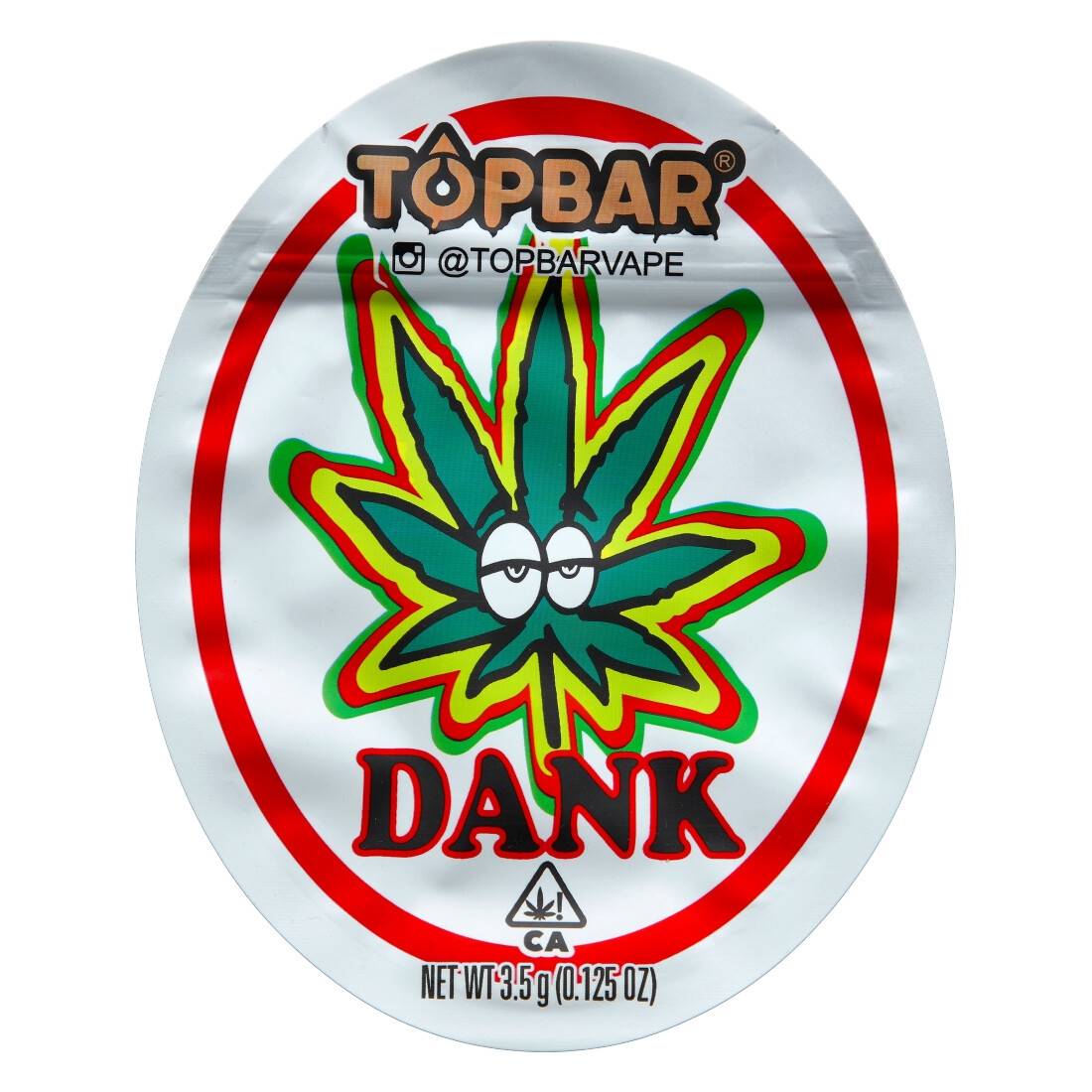 SACHET ZIP DANK LEAF