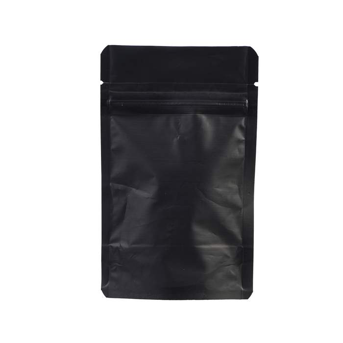 SACHET ZIP DOYPACK BLACK MATT 13 X 8 CM SACHET ZIP DOYPACK BLACK MATT 13 X 8 CM