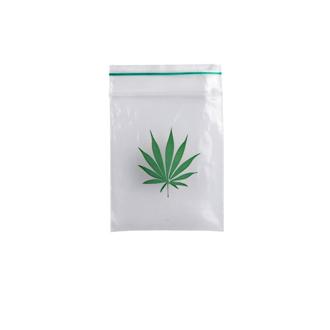SACHET ZIP LEAF 5.5 X 6.5 CM