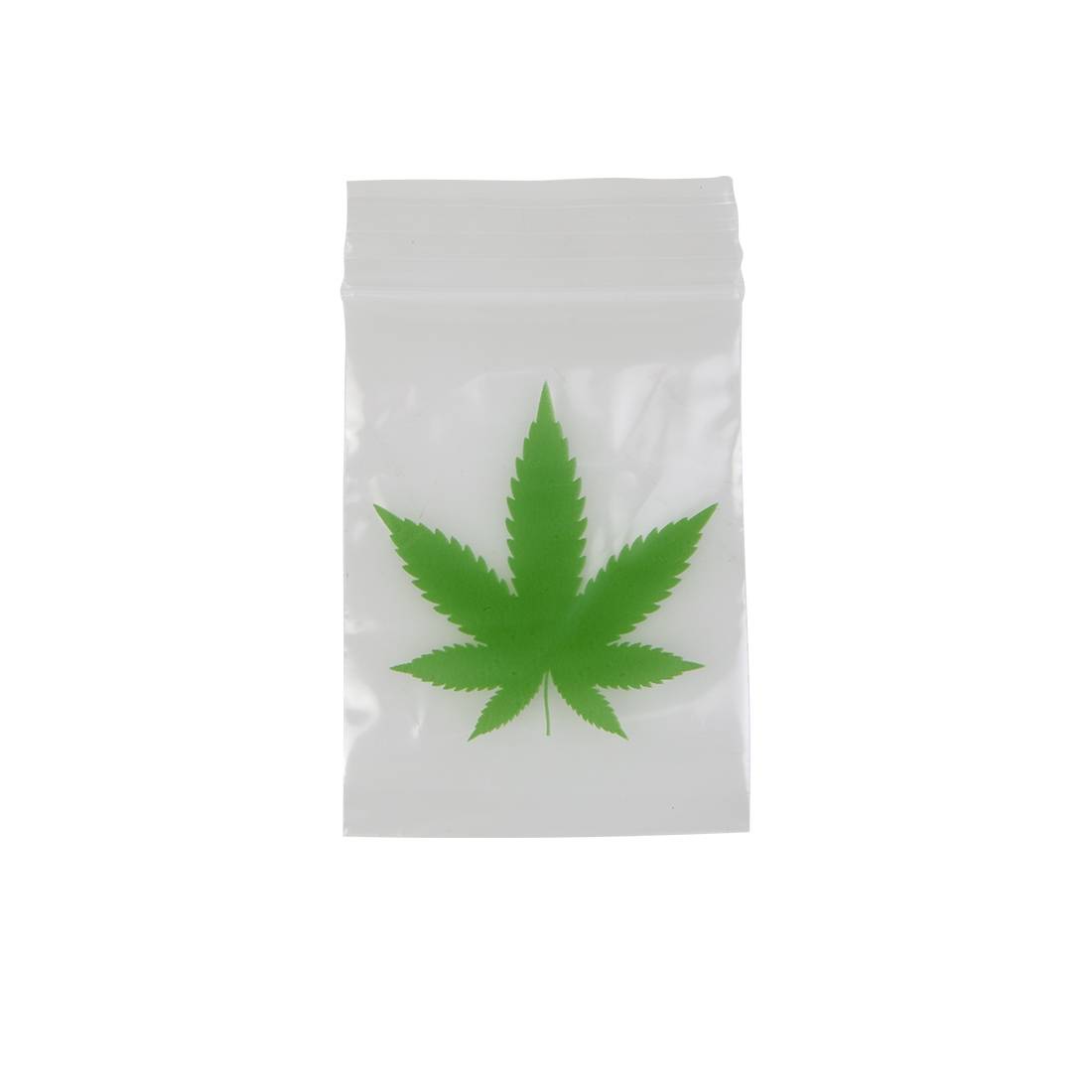 SACHET ZIP LEAF 5.5 X 6.5 CM