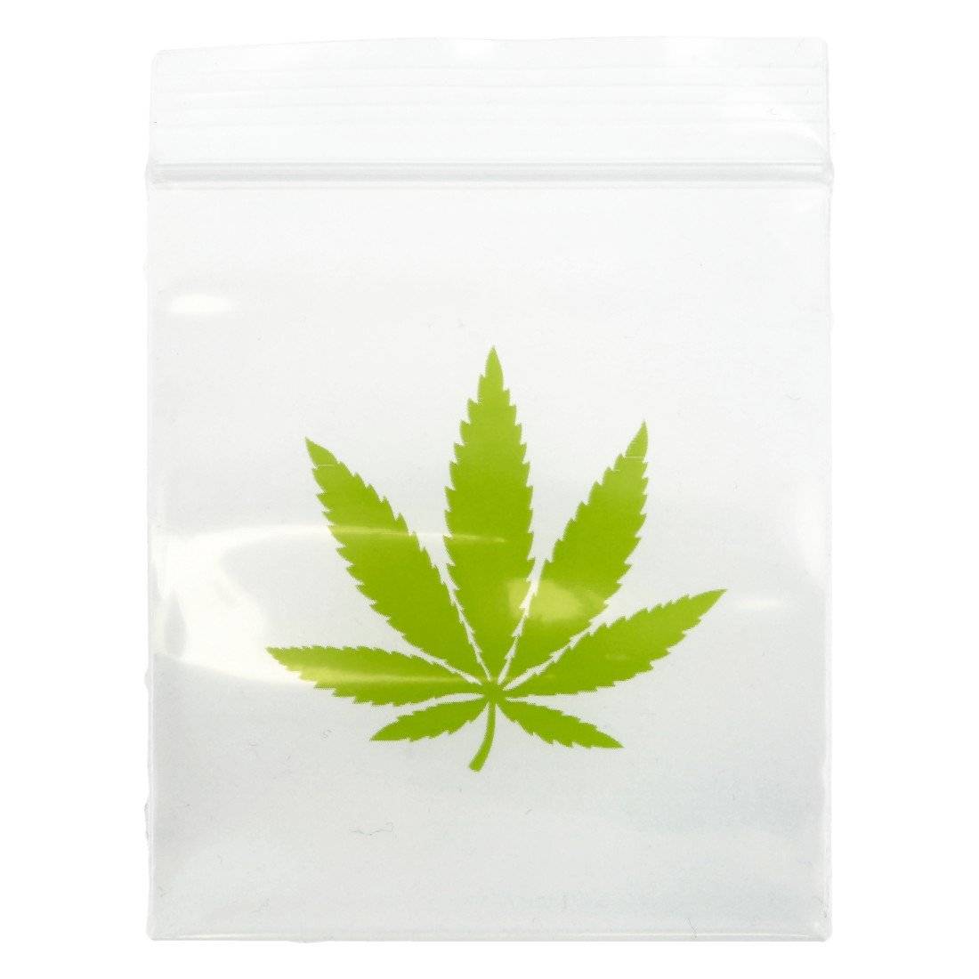 Sachet zip Leaf 6x8cm 200 microns