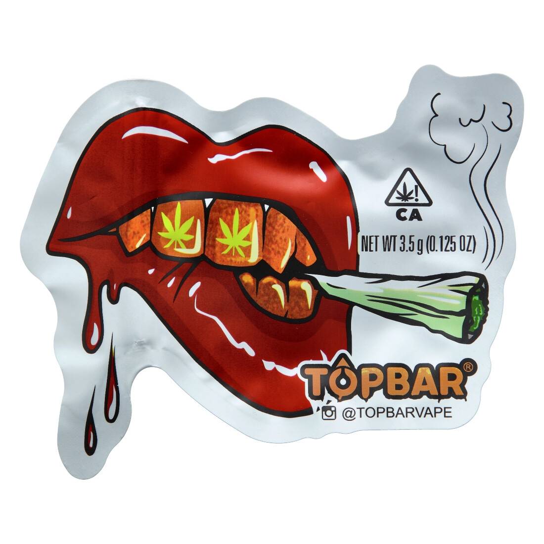 SACHET ZIP LIPS LEAFE