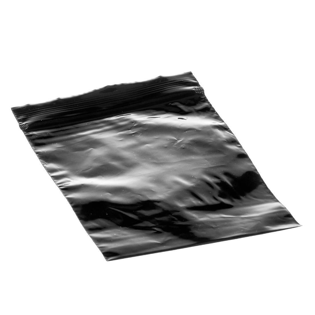 SACHET ZIP NOIR 10 x 15 CM