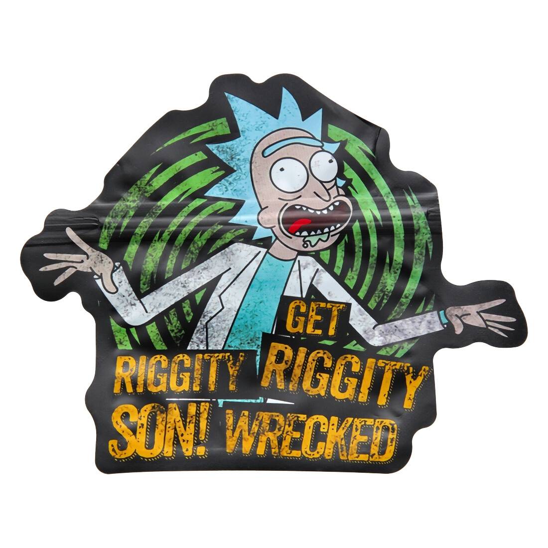 SACHET ZIP RICK ET MORTY RIGGITY 15.5X12.5CM