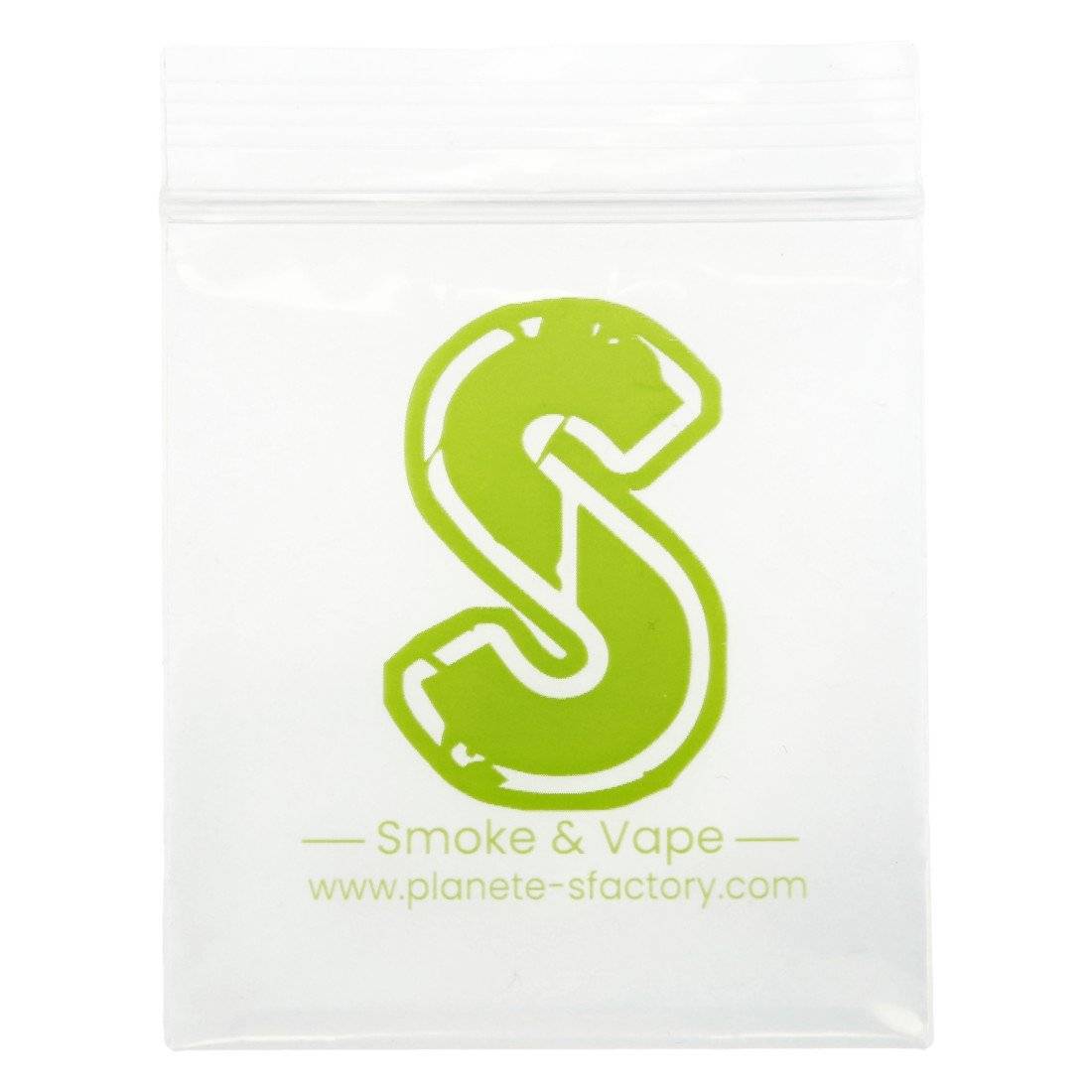 Sachet zip S Factory 6x8cm 200 microns