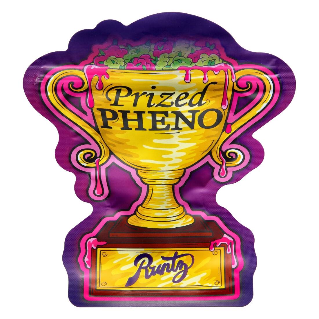 SACHET ZIP TROPHY 14X13CM
