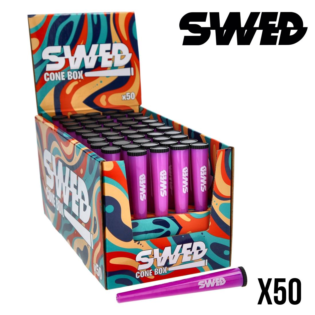 ETUI POUR CÔNE SWED VIOLET DISPLAY DE 50
