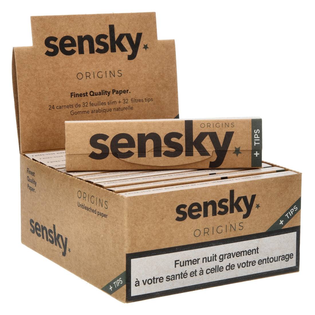 SENSKY ORIGINS SLIM + TIPS X24