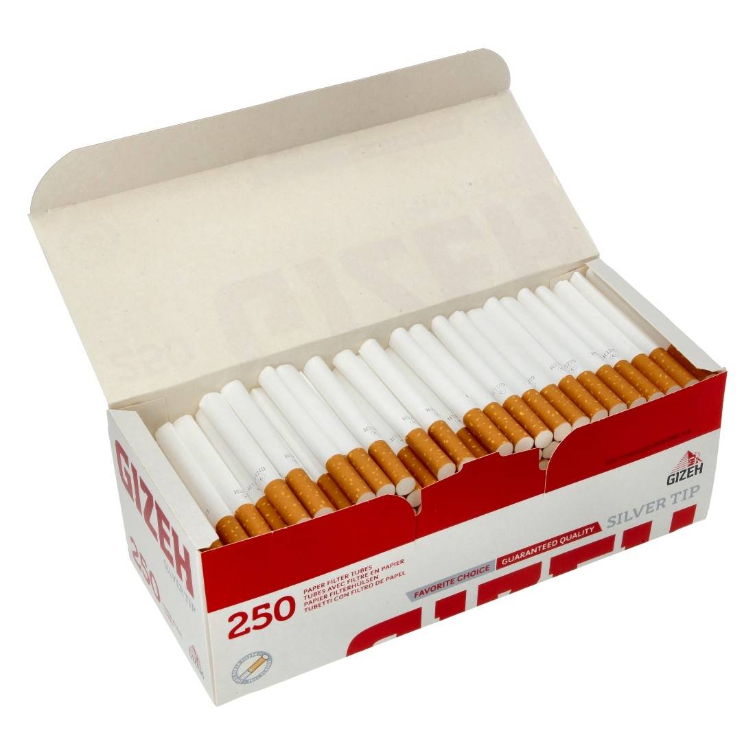 Tube Gizeh Silver Tip