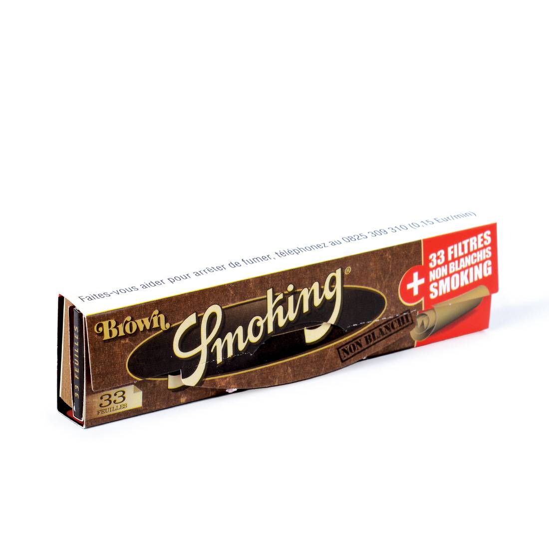 SMOKING BROWN SLIM + TIPS (FEUILLES)